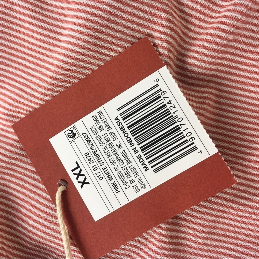 Mossimo Striped Tank Top Rayon Blend Size XXL - Picture 4 of 8